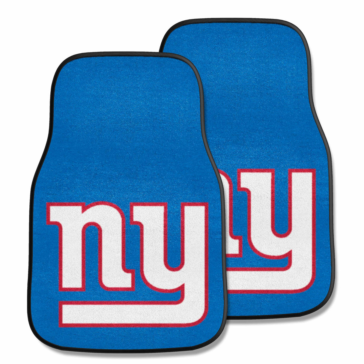 New York Giants 2-pc Carpet Car Mat Set
