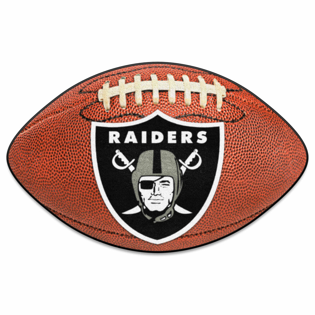 Las Vegas Raiders Football Mat