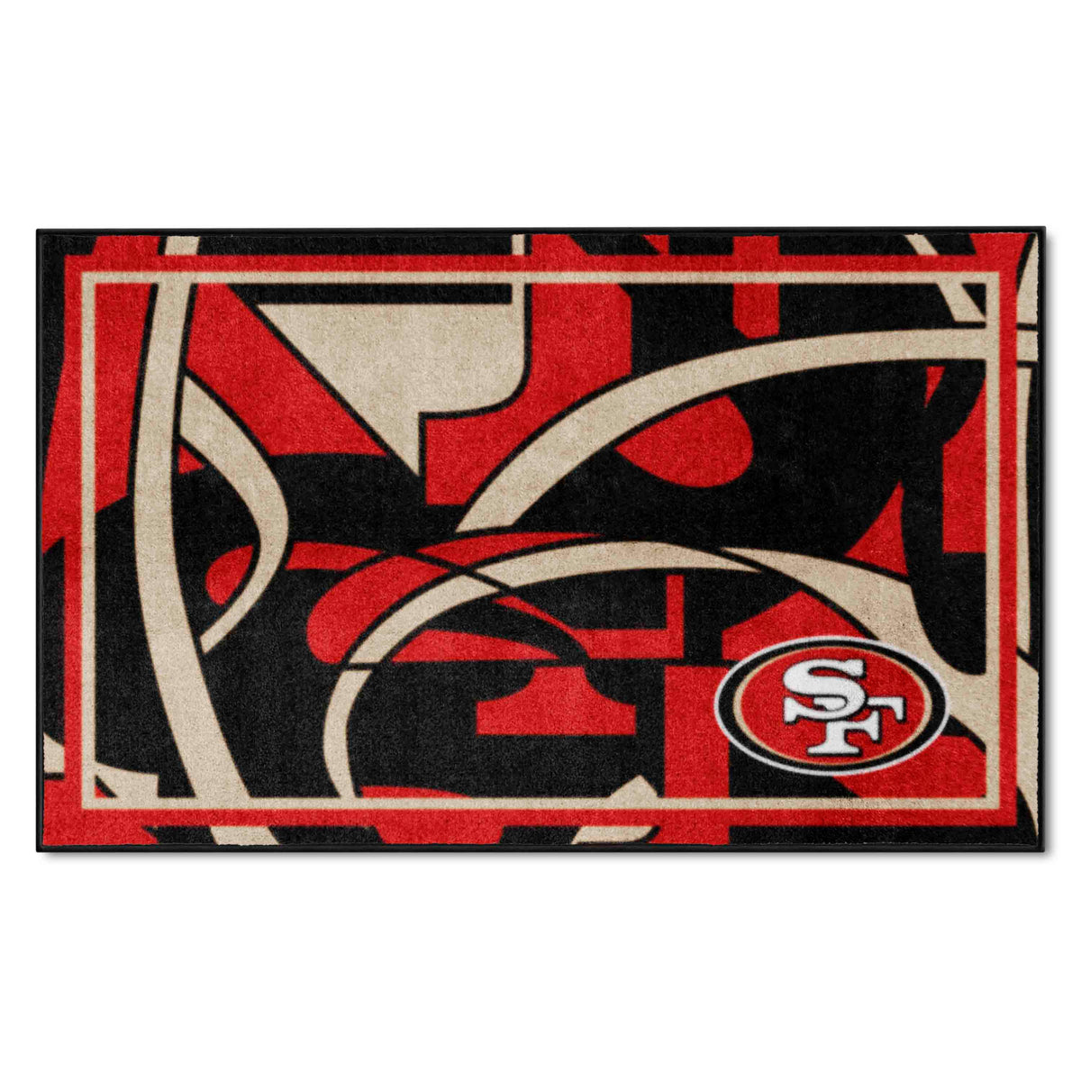 San Francisco 49ers 4x6 Rug