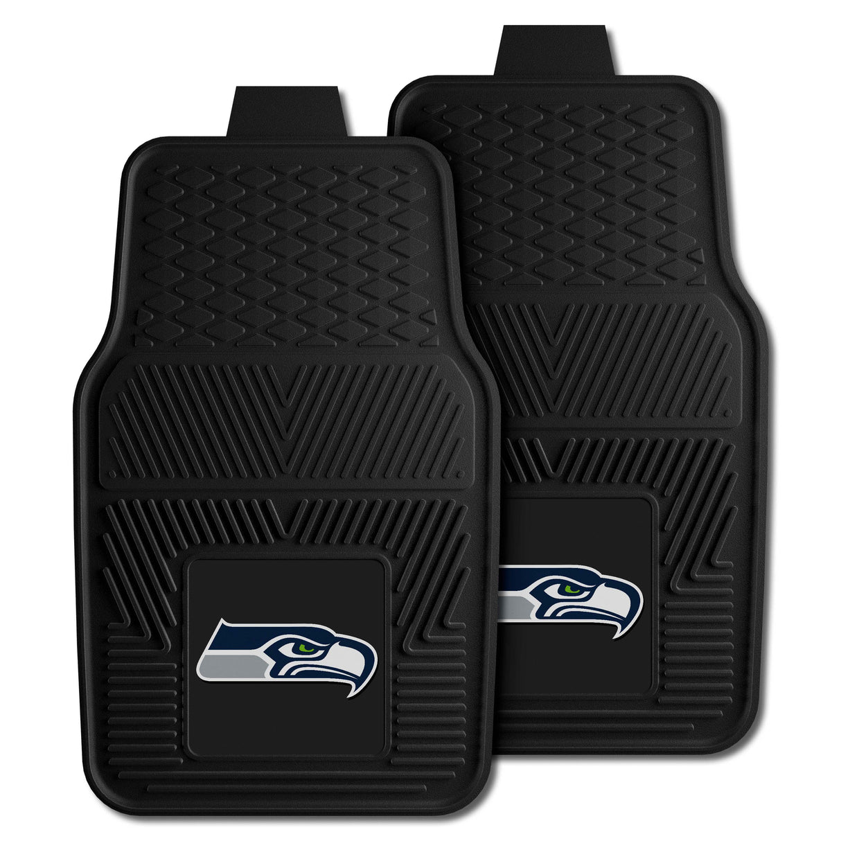 Seattle Seahawks 2-pc Vinyl Car Mat Set