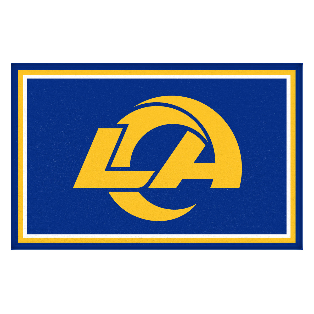 Los Angeles Rams 4x6 Rug