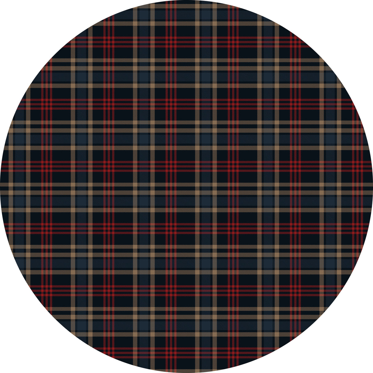 Plaid Vinyl Mat