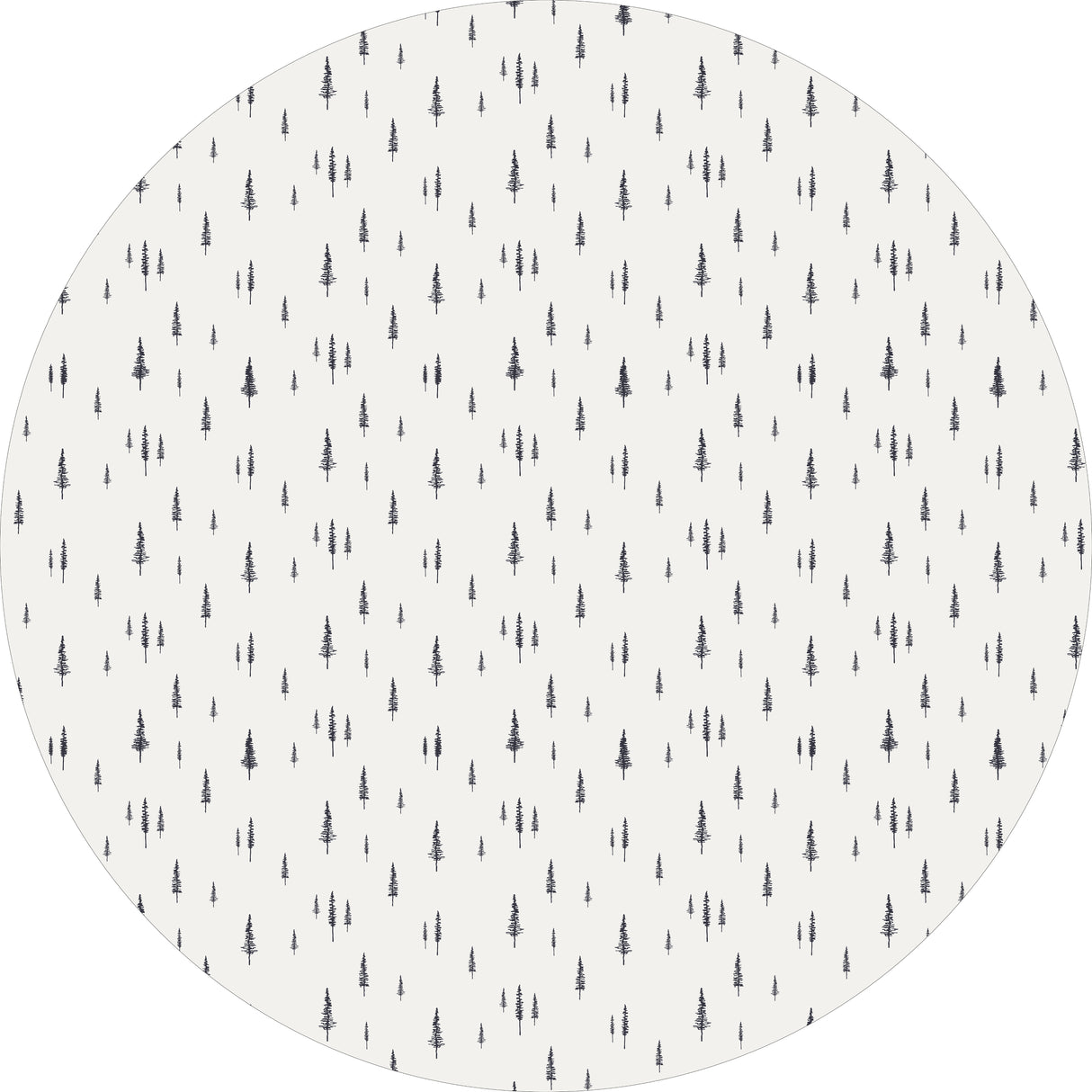 Mid-Century Modern Pines Vinyl Mat