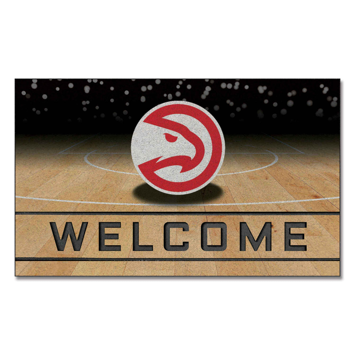 Atlanta Hawks Crumb Rubber Door Mat