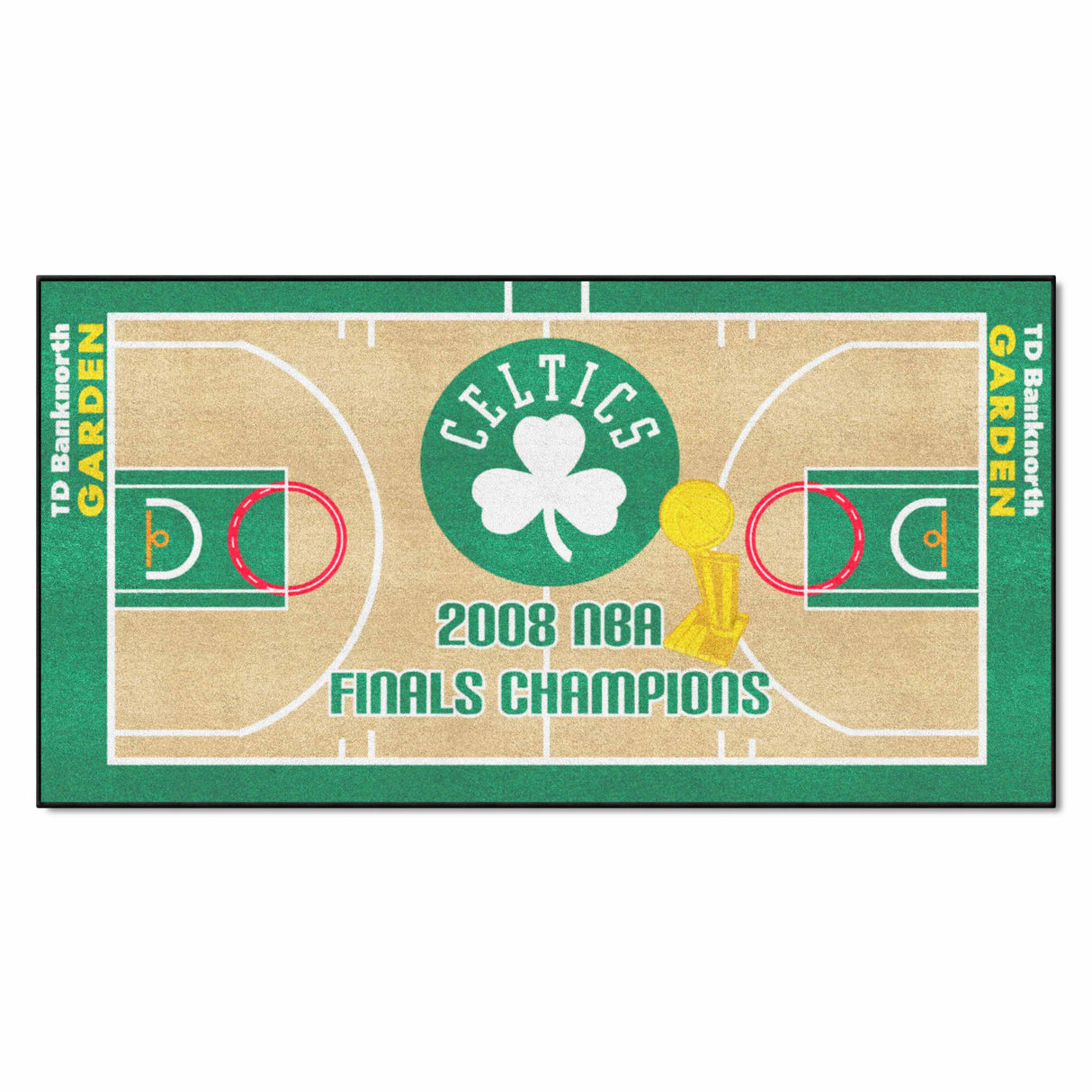 Boston Celtics - 2008 Ch NBA Court Runner