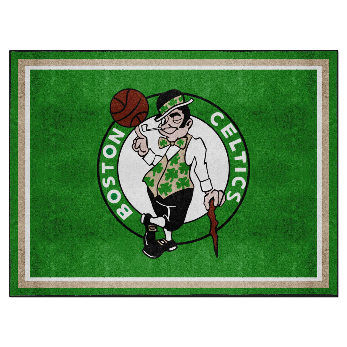 Boston Celtics 8x10 Rug