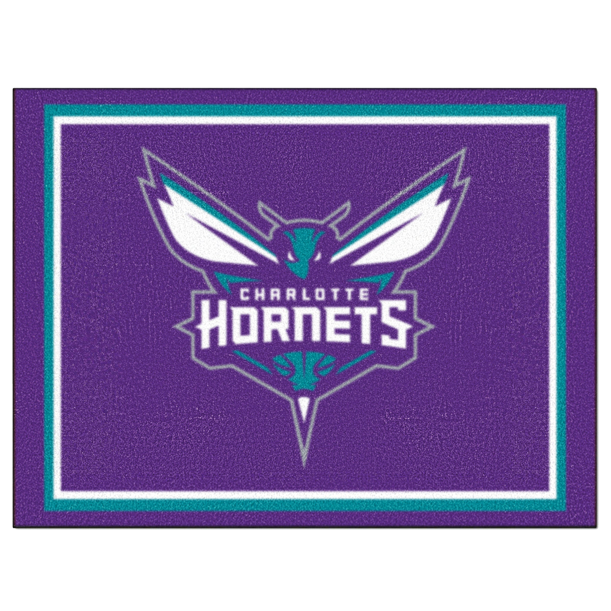 Charlotte Hornets 8x10 Rug