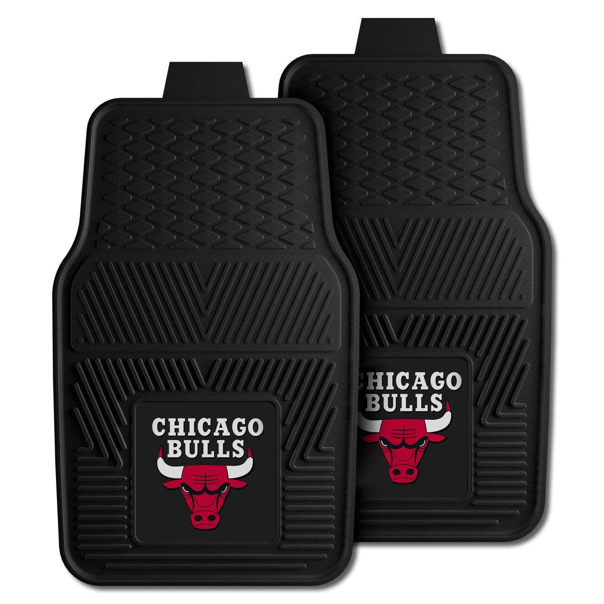 Chicago Bulls 2-pc Vinyl Car Mat Set