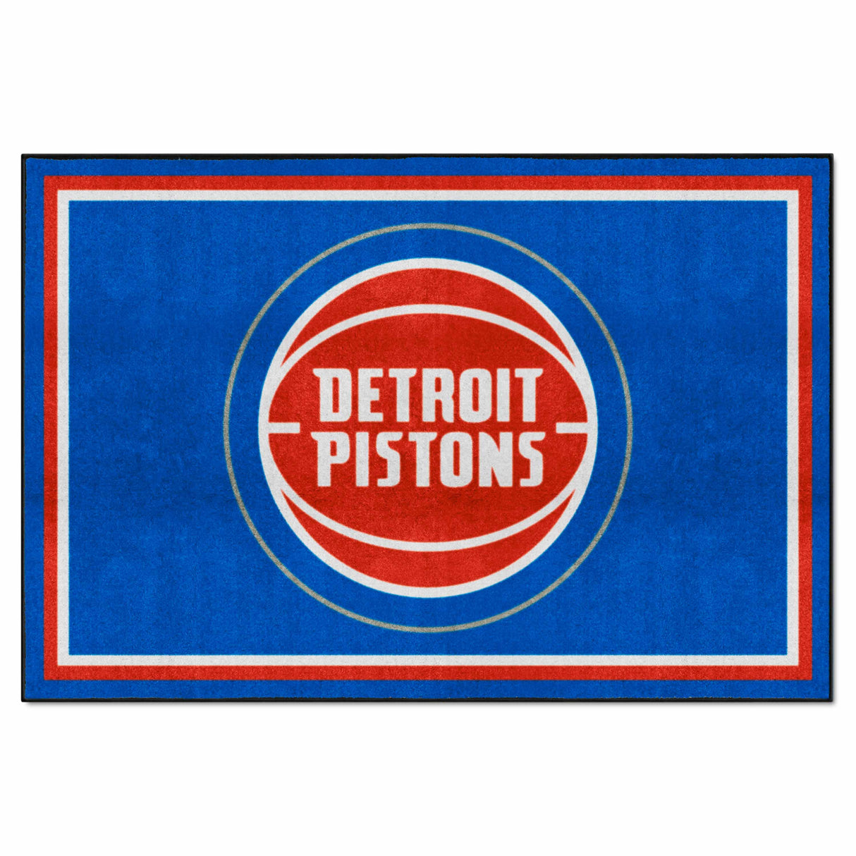 Detroit Pistons 5x8 Rug