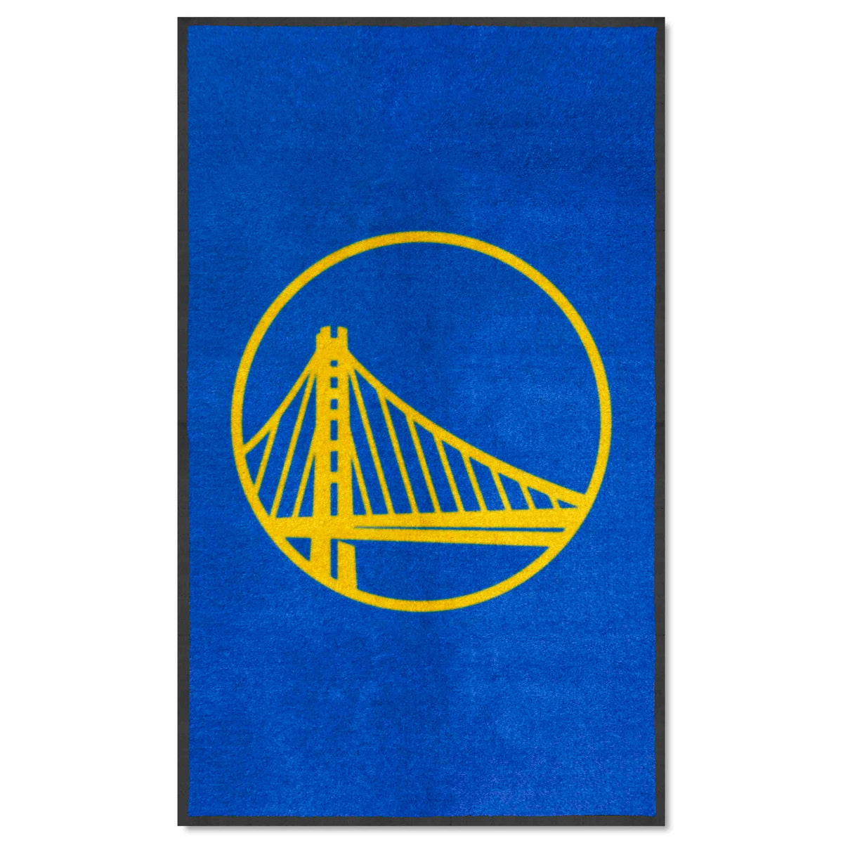 Golden State Warriors 3X5 Logo Mat - Portrait
