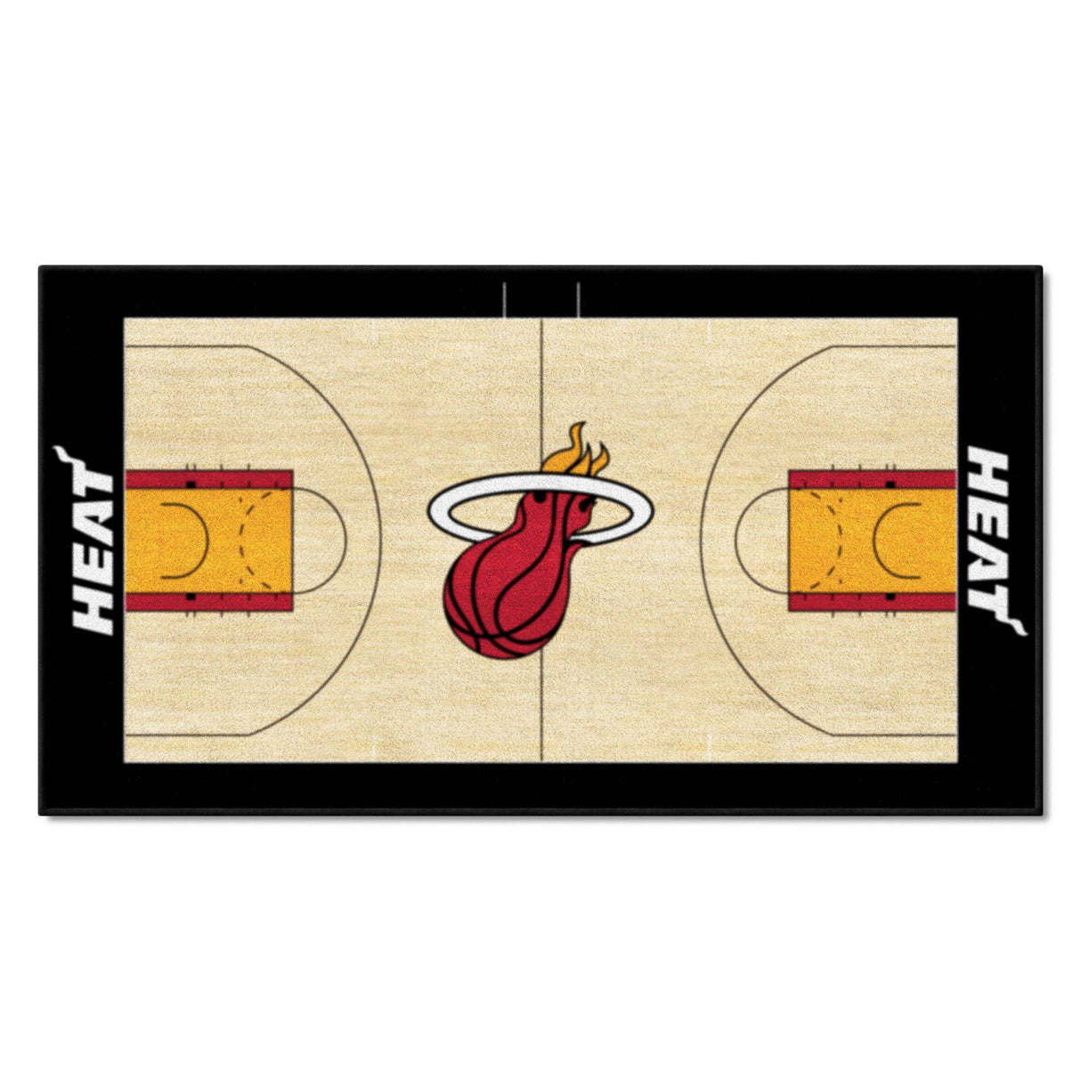 Miami Heat NBA Court Runner