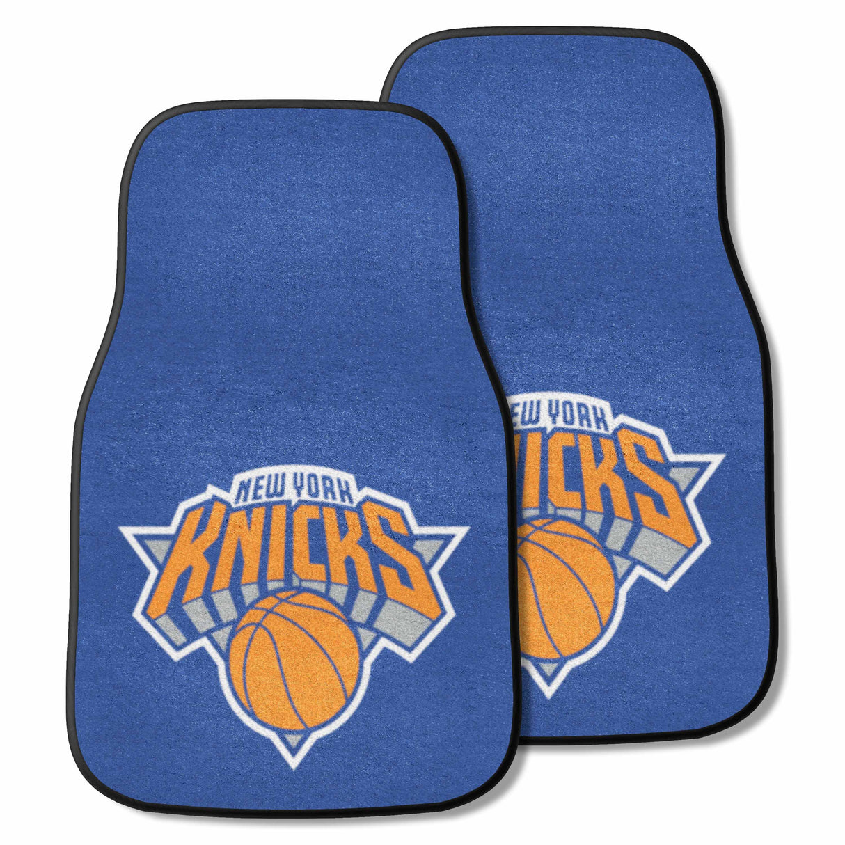 NY Knicks 2-pc Carpet Car Mat Set