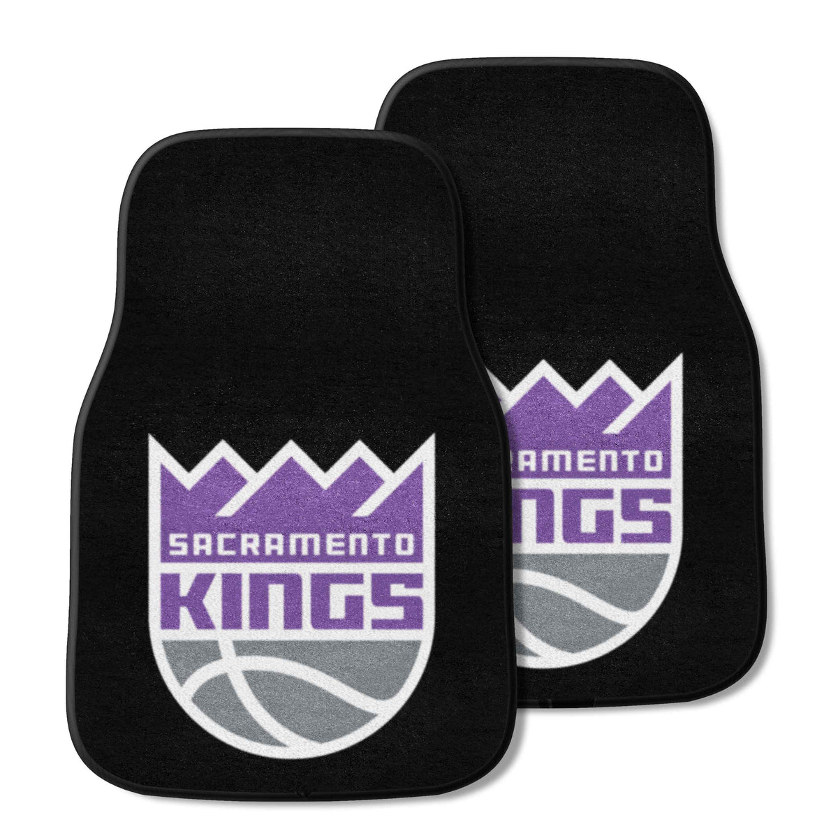 Sacramento Kings 2-pc Carpet Car Mat Set