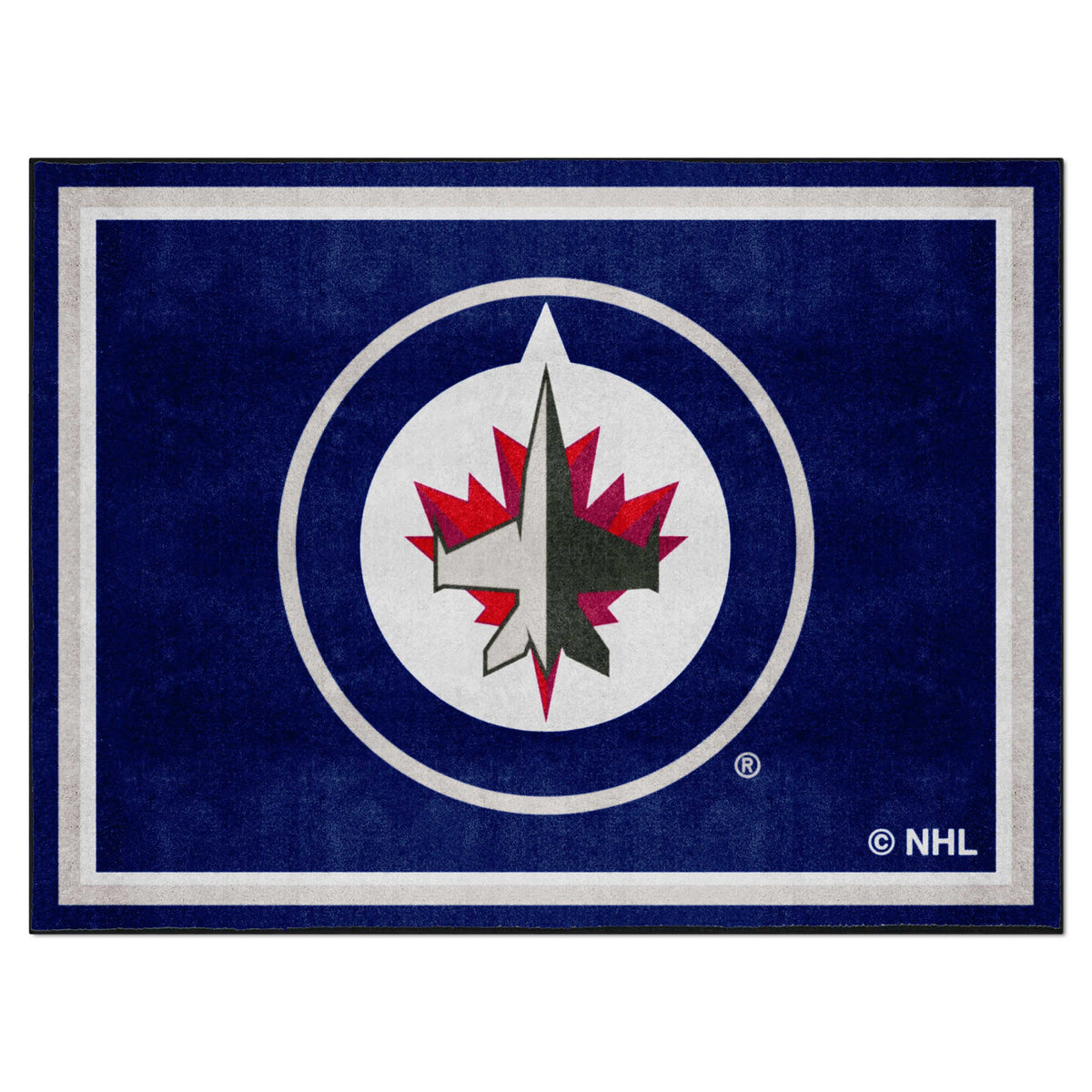 Winnipeg Jets 8x10 Rug