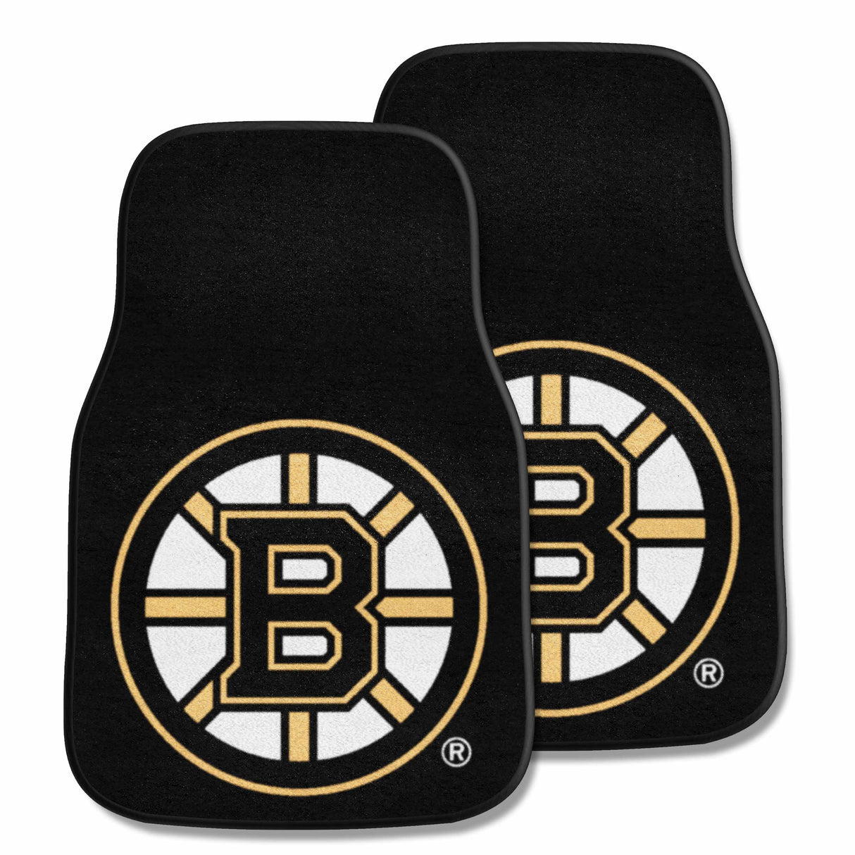 NHL - 2pc Carpet Car Mat Set