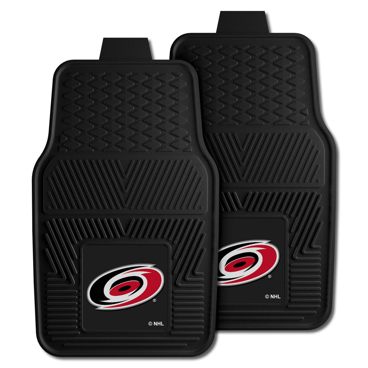 Carolina Hurricanes 2-pc Vinyl Car Mat Set
