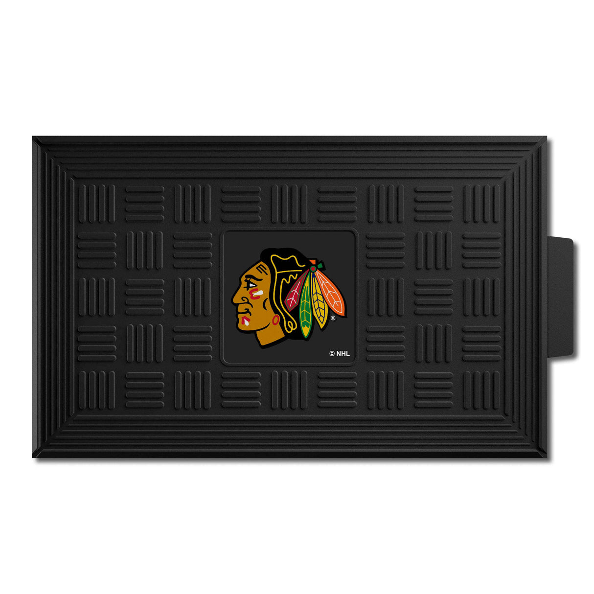 Chicago Blackhawks Medallion Door Mat