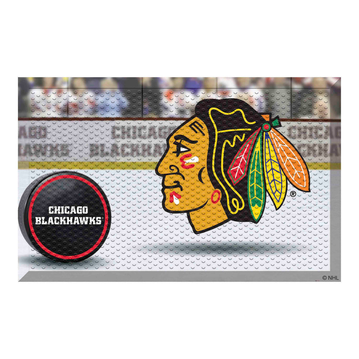 Chicago Blackhawks Scraper Mat