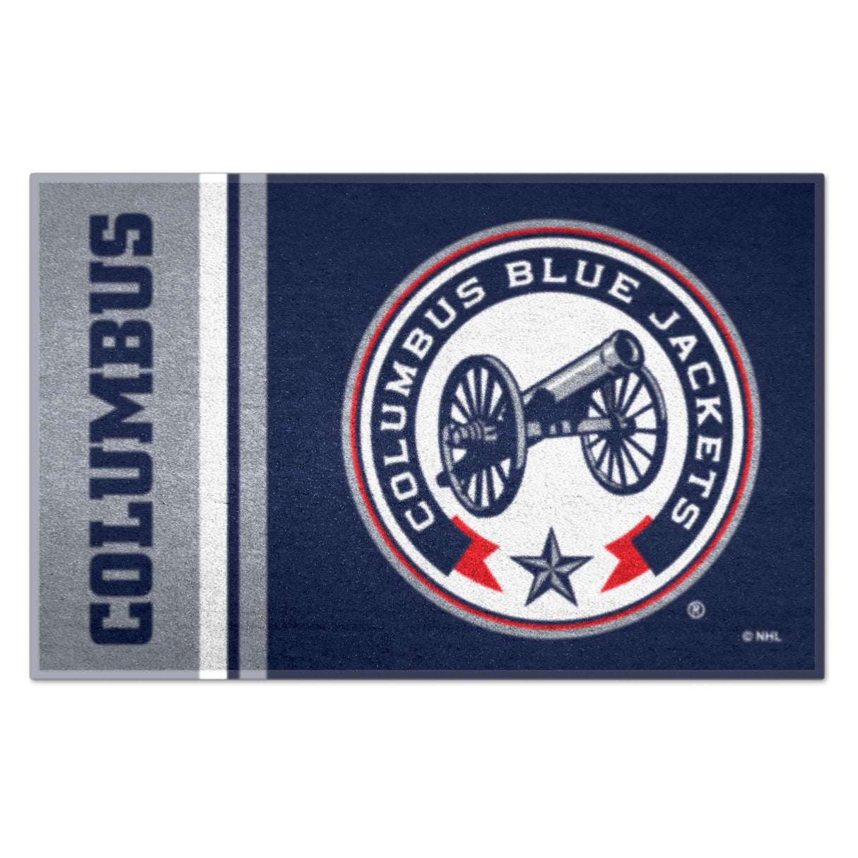 Columbus Blue Jackets Starter Mat - Uniform