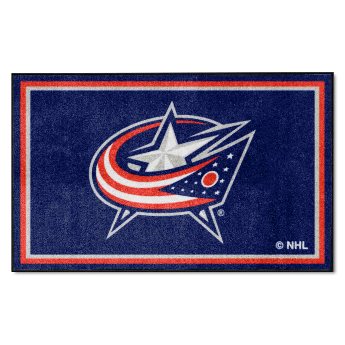 Columbus Blue Jackets 4x6 Rug