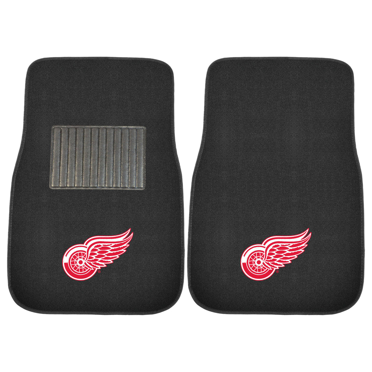 Detroit Red Wings 2-pc Embroidered Car Mat Set