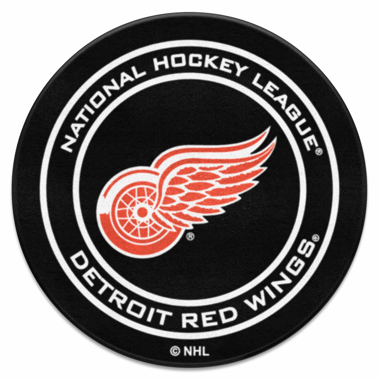 Detroit Red Wings Puck Mat