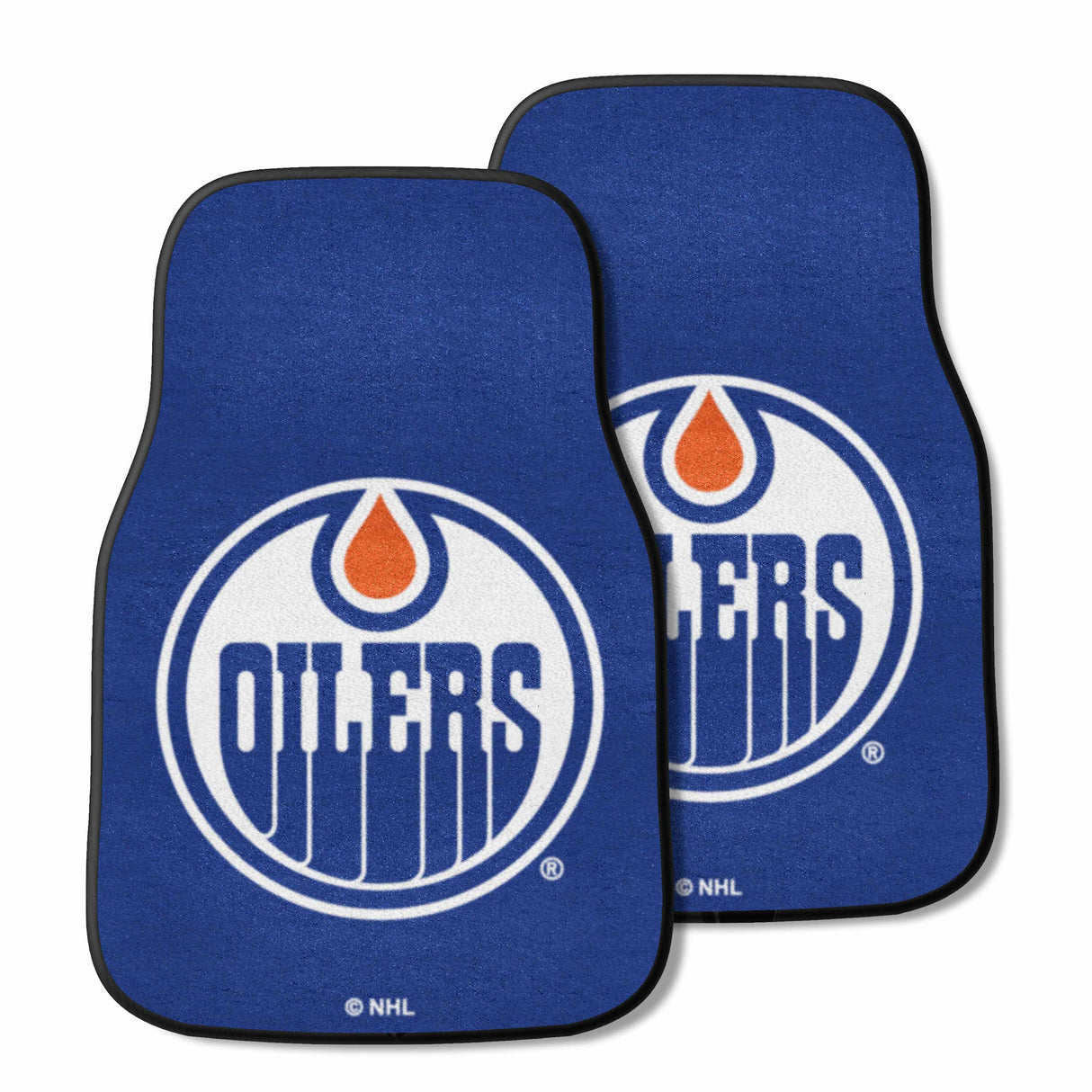 NHL - 2pc Carpet Car Mat Set
