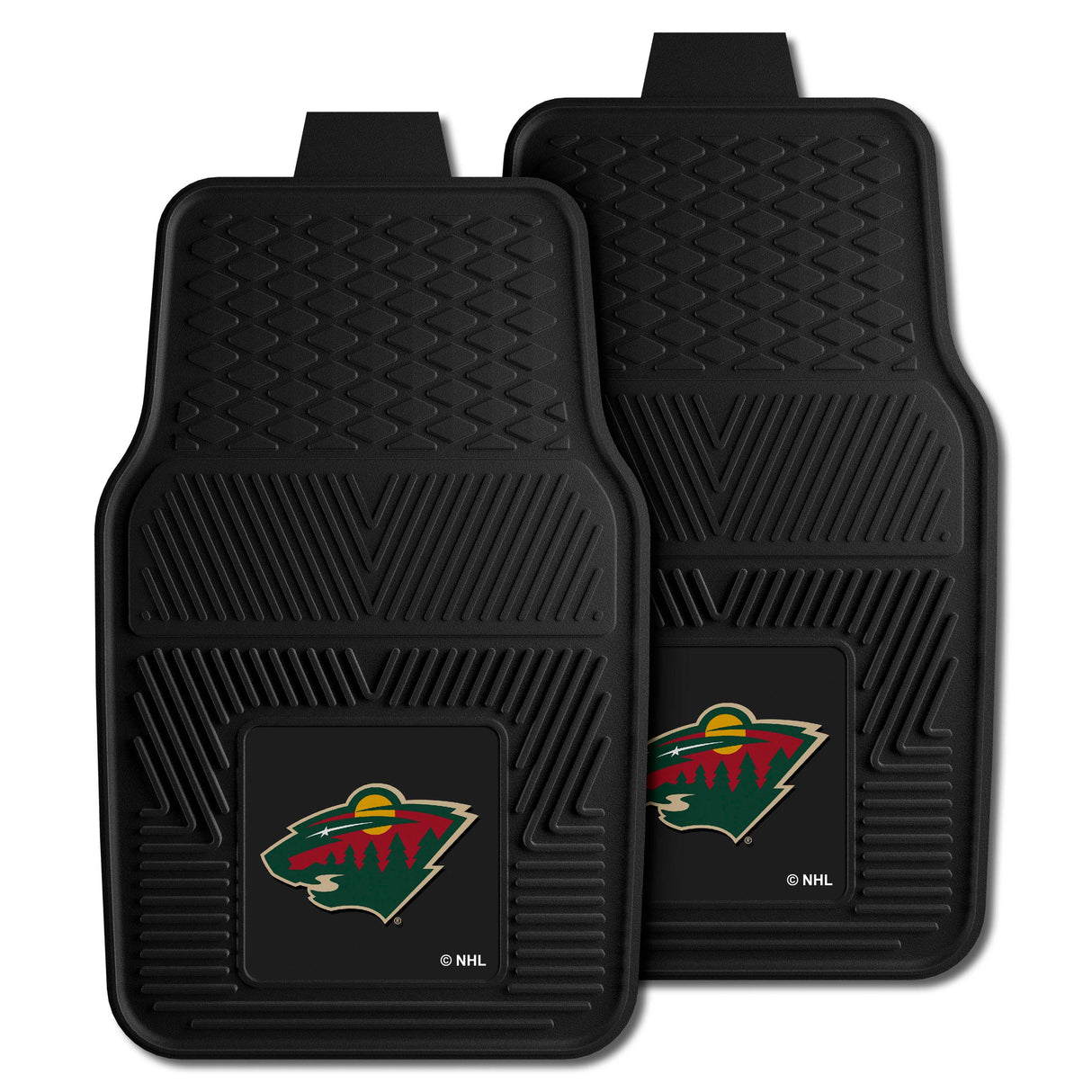 NHL - 2pc Vinyl Car Mat Set