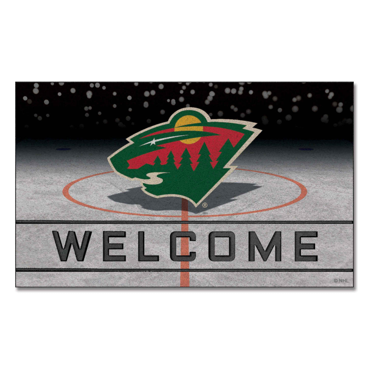 Minnesota Wild Crumb Rubber Door Mat