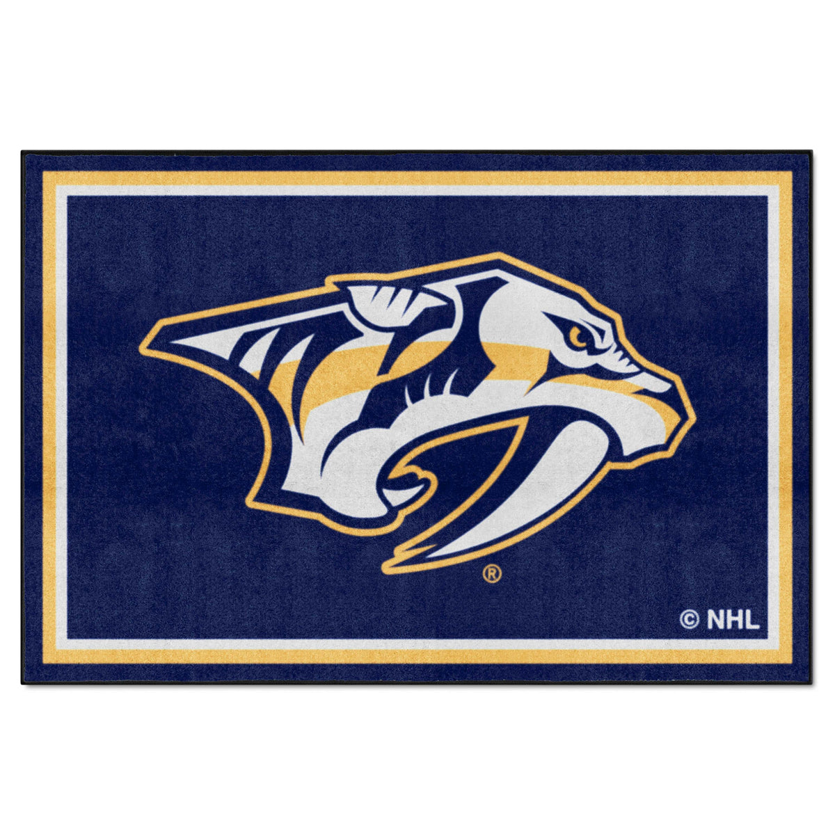 Nashville Predators 5x8 Rug