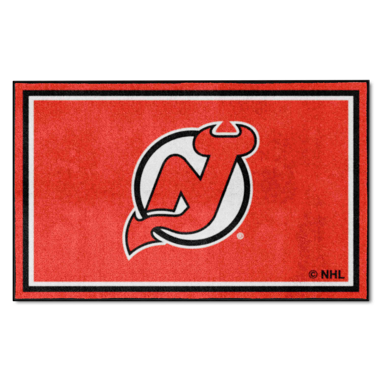 New Jersey Devils 4x6 Rug