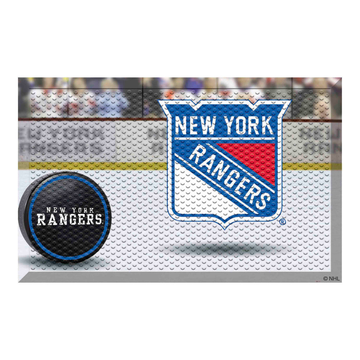 NY Rangers Scraper Mat