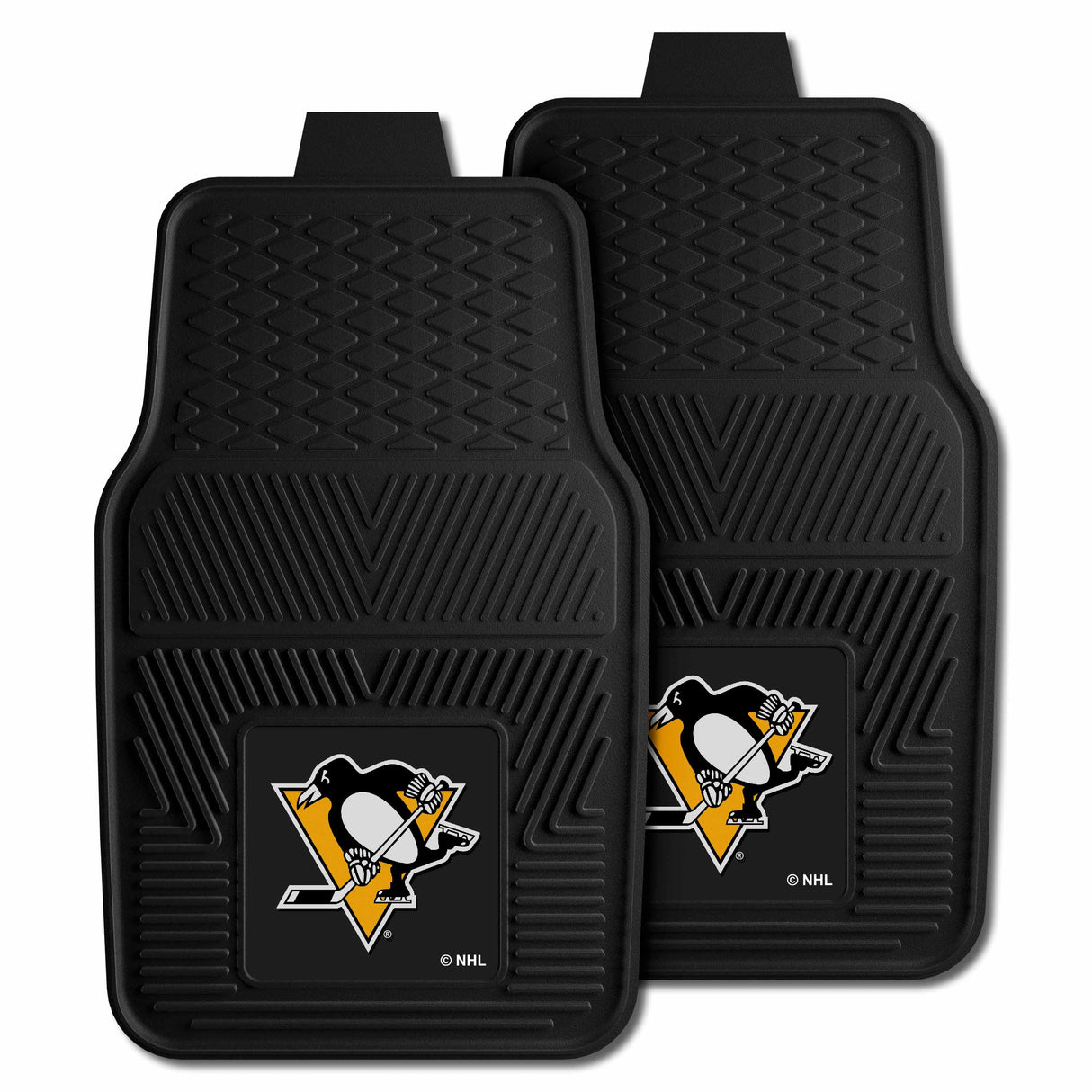 NHL - 2pc Vinyl Car Mat Set