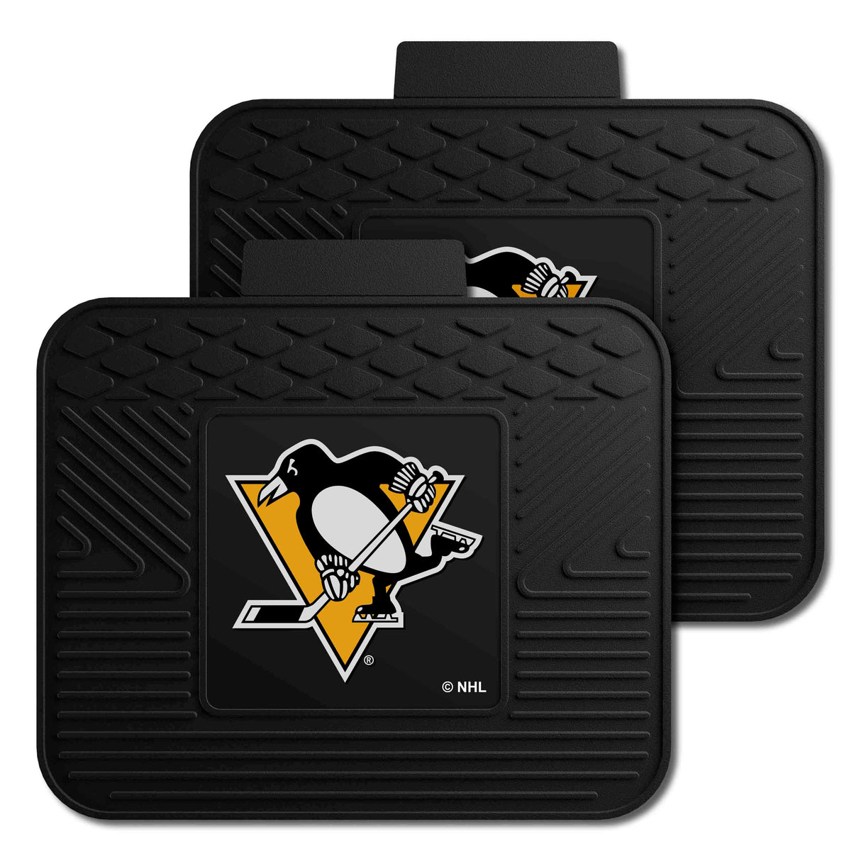 NHL - 2pc Car Utility Mat Set 14x17