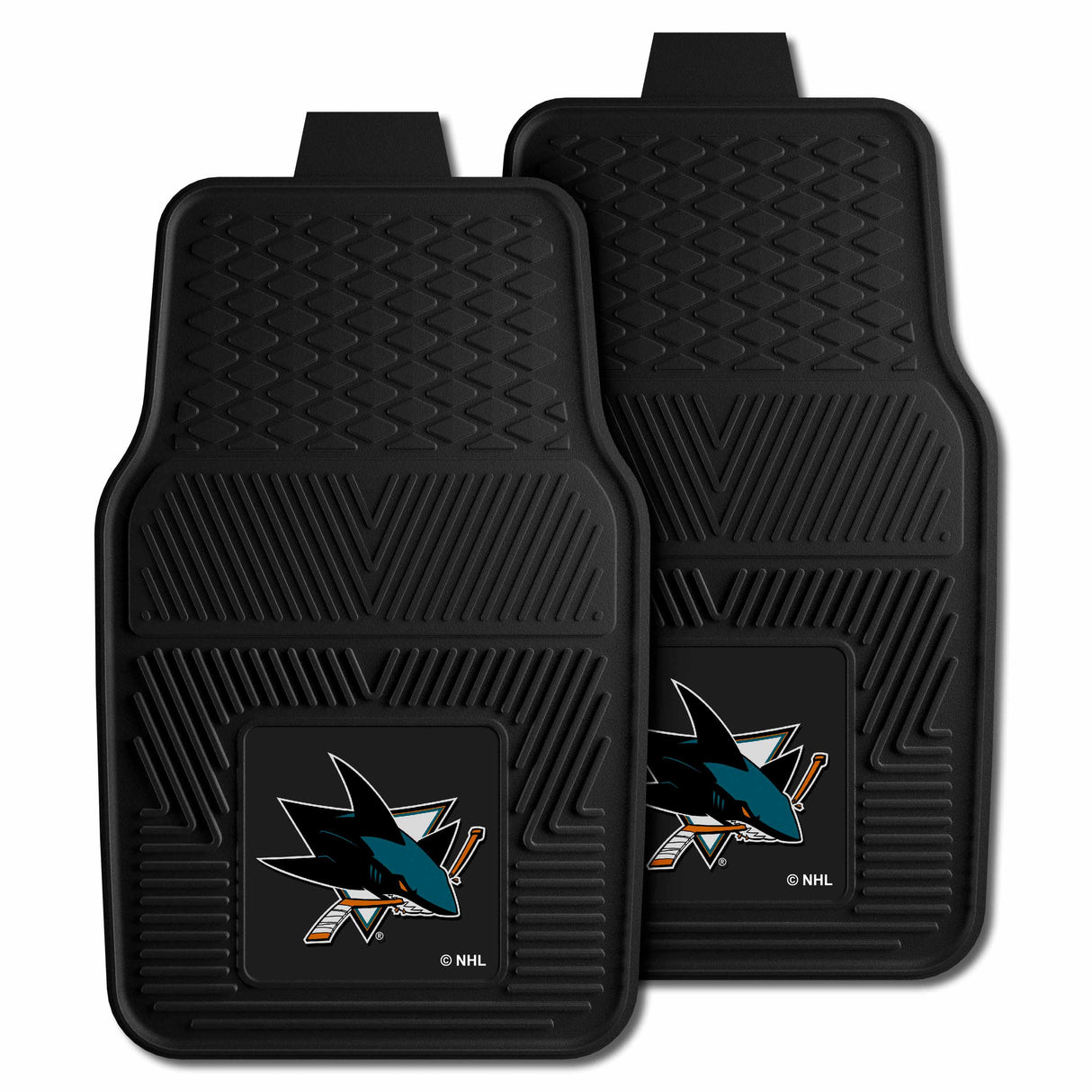 NHL - 2pc Vinyl Car Mat Set