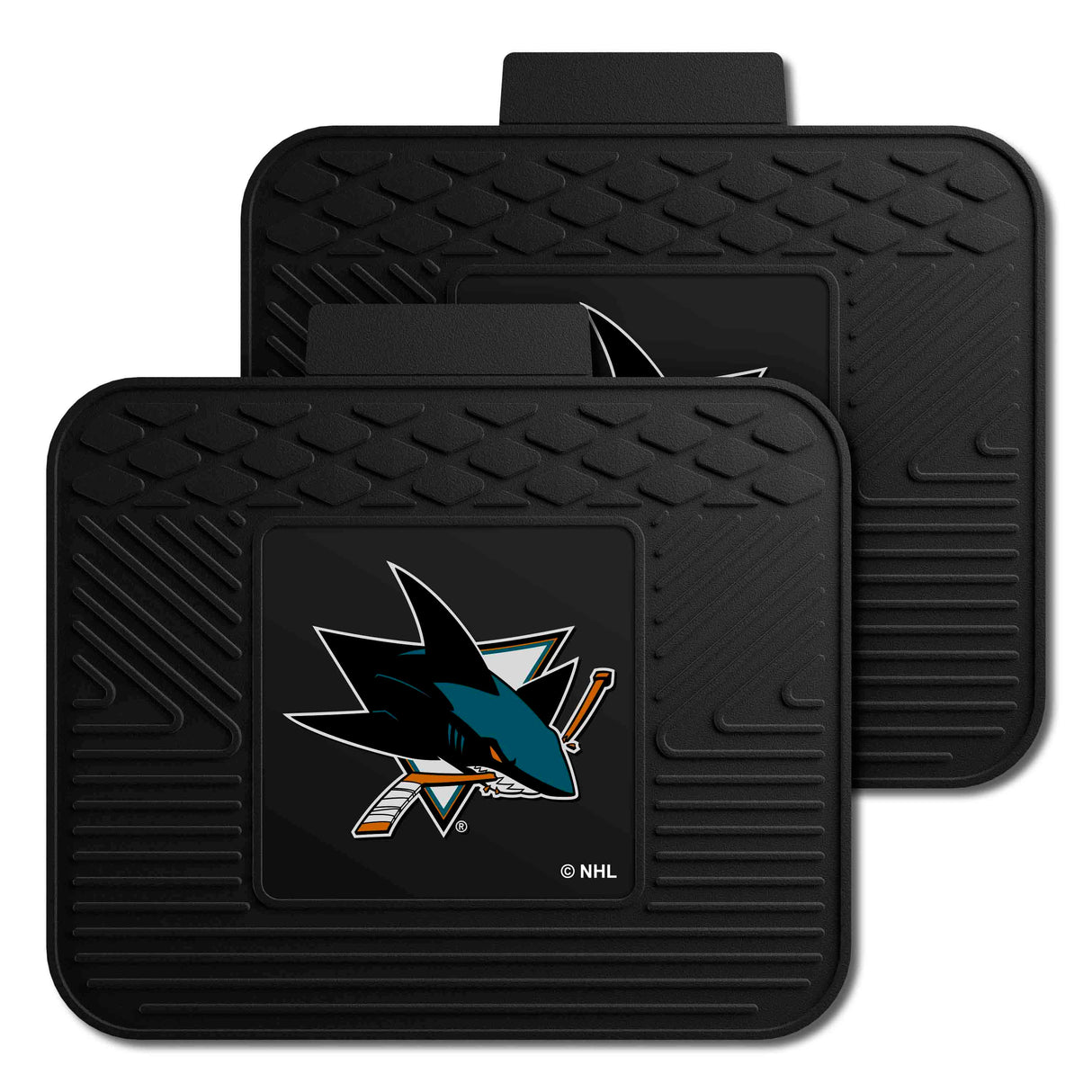 NHL - 2pc Car Utility Mat Set 14x17