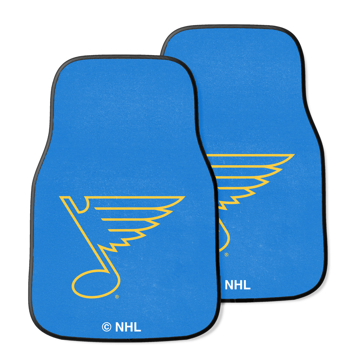 St. Louis Blues 2-pc Carpet Car Mat Set
