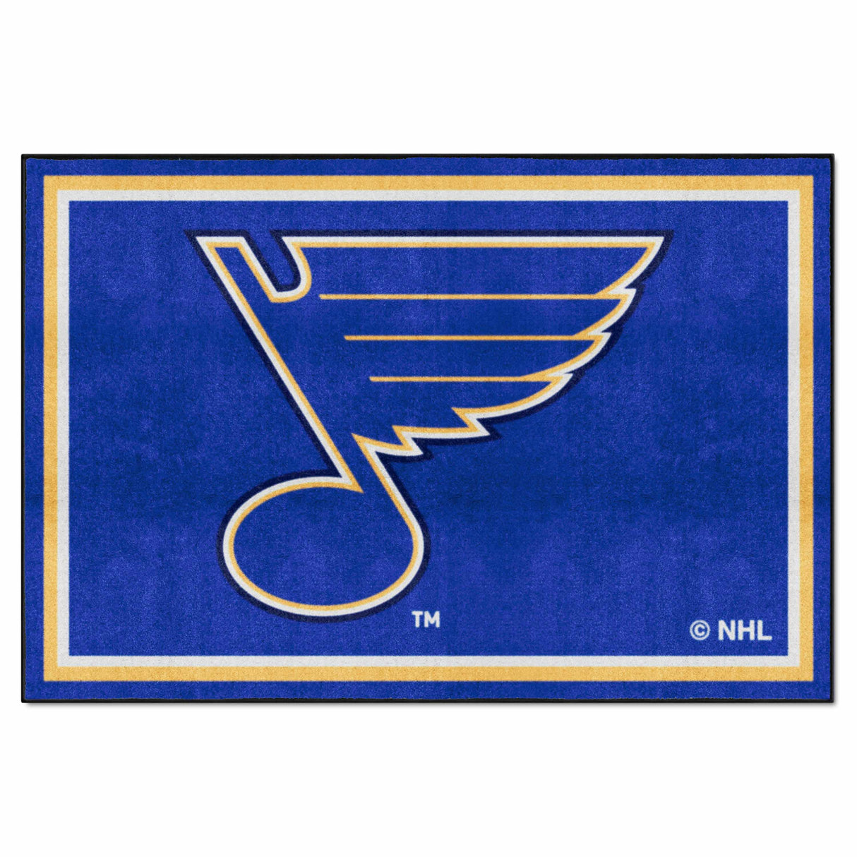 St. Louis Blues 5x8 Rug