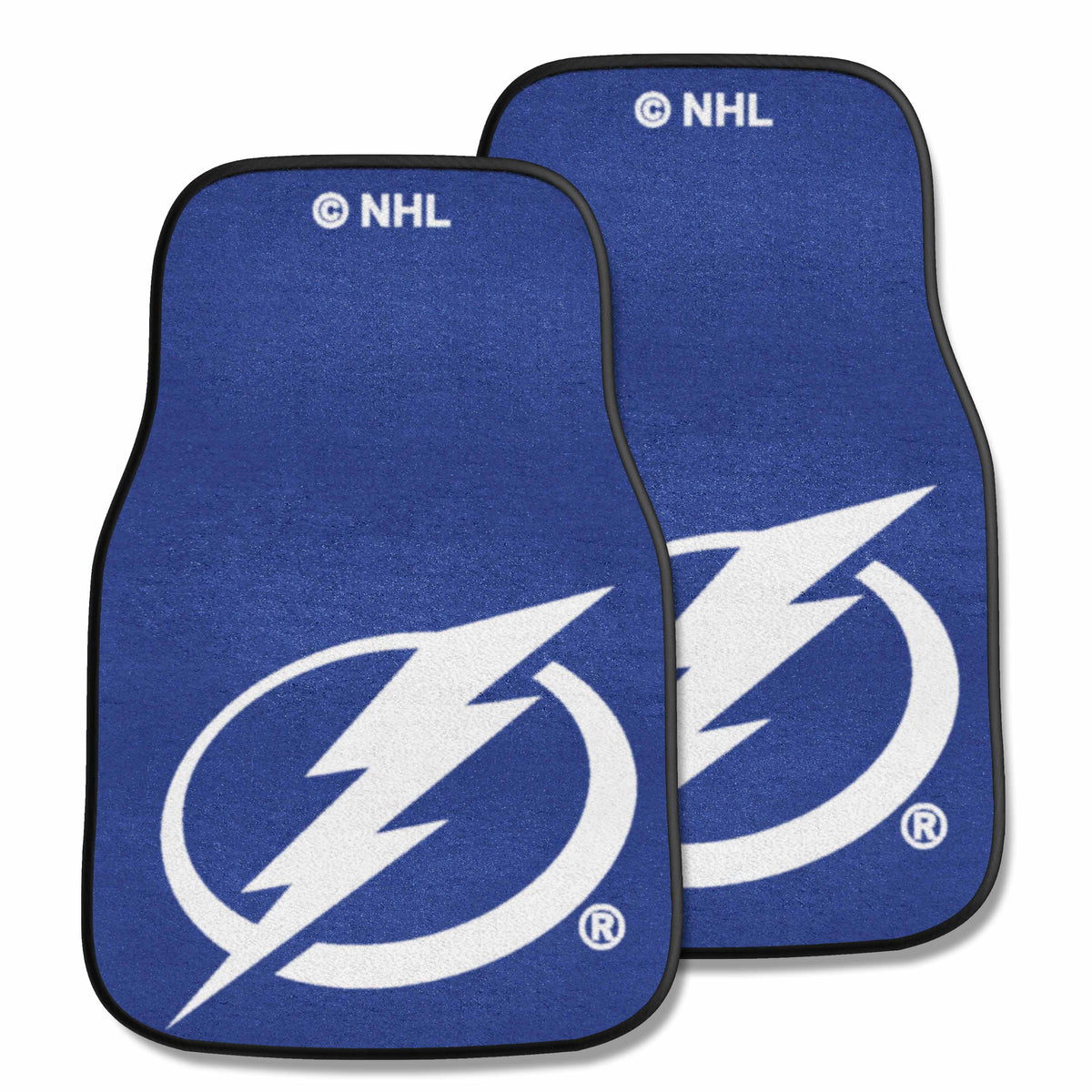 Tampa Bay Lightning 2-pc Carpet Car Mat Set