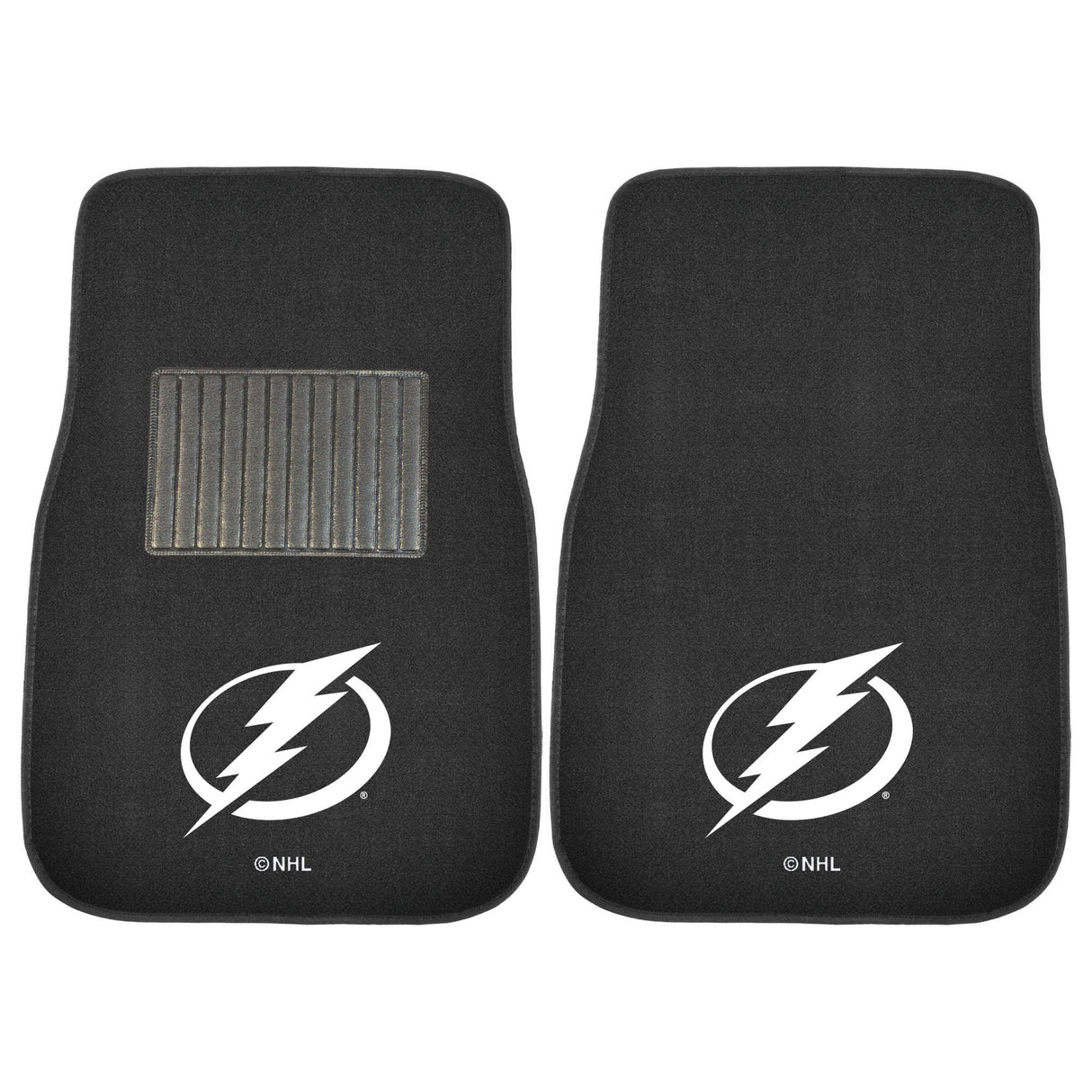 Tampa Bay Lightning 2-pc Embroidered Car Mat Set