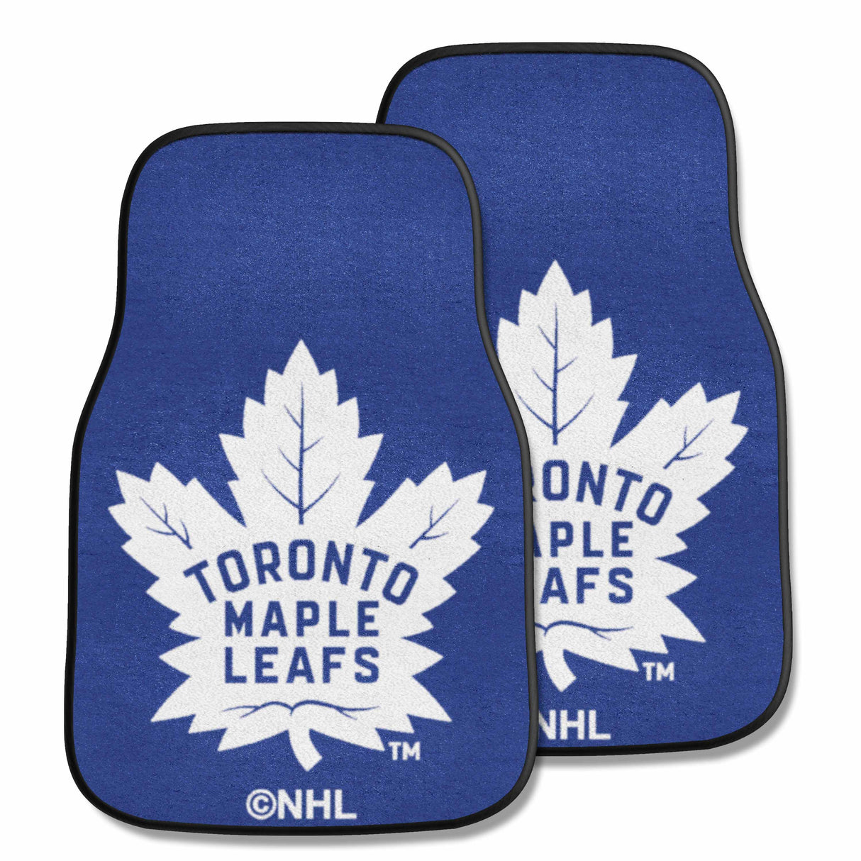 NHL - 2pc Carpet Car Mat Set