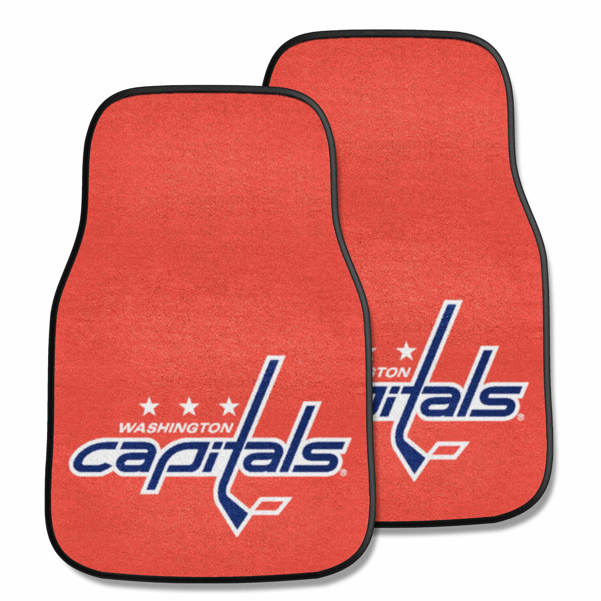 Washington Capitals 2-pc Carpet Car Mat Set