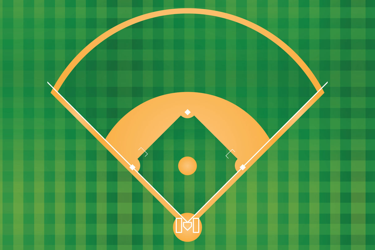 Baseball Vinyl Mat