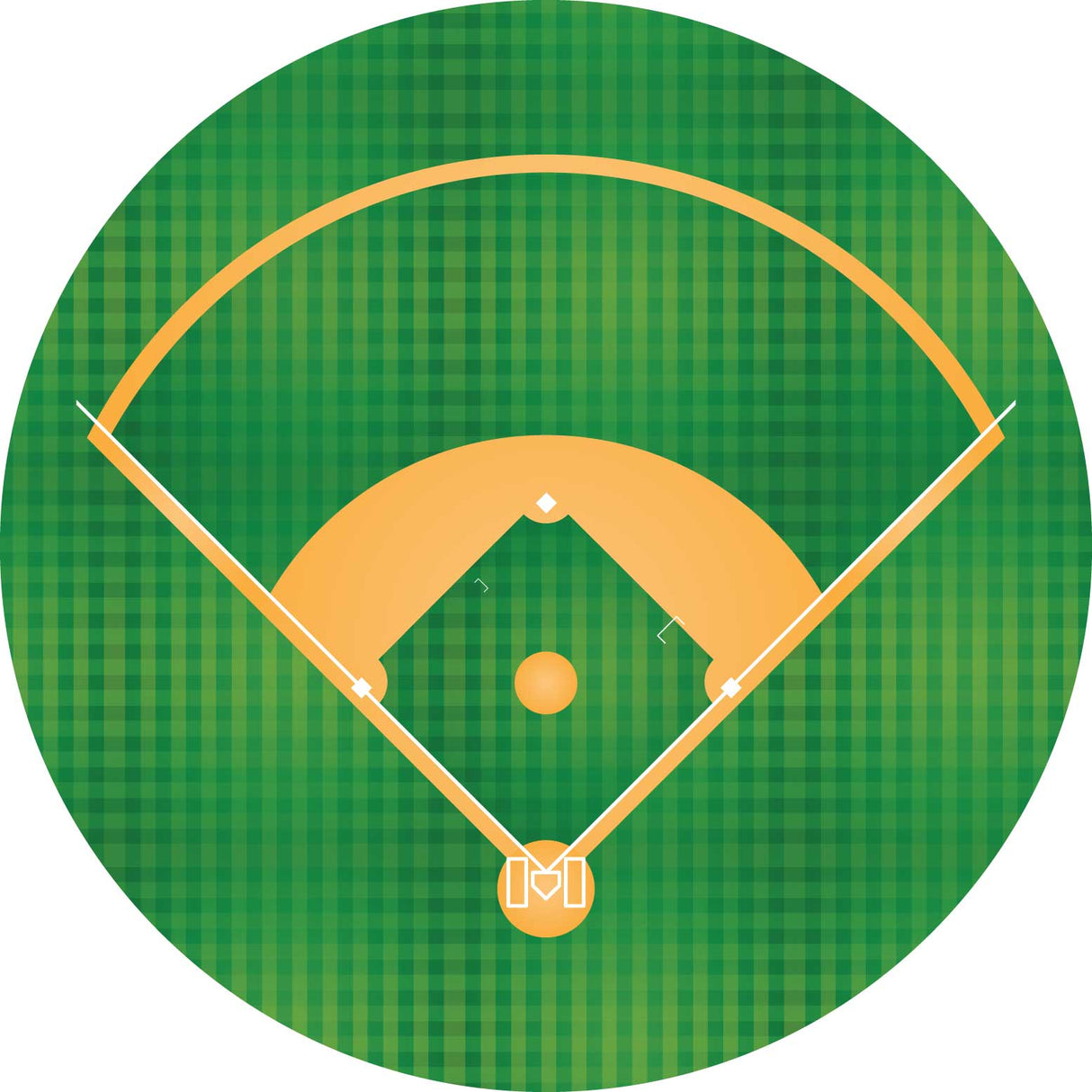 Baseball Vinyl Mat