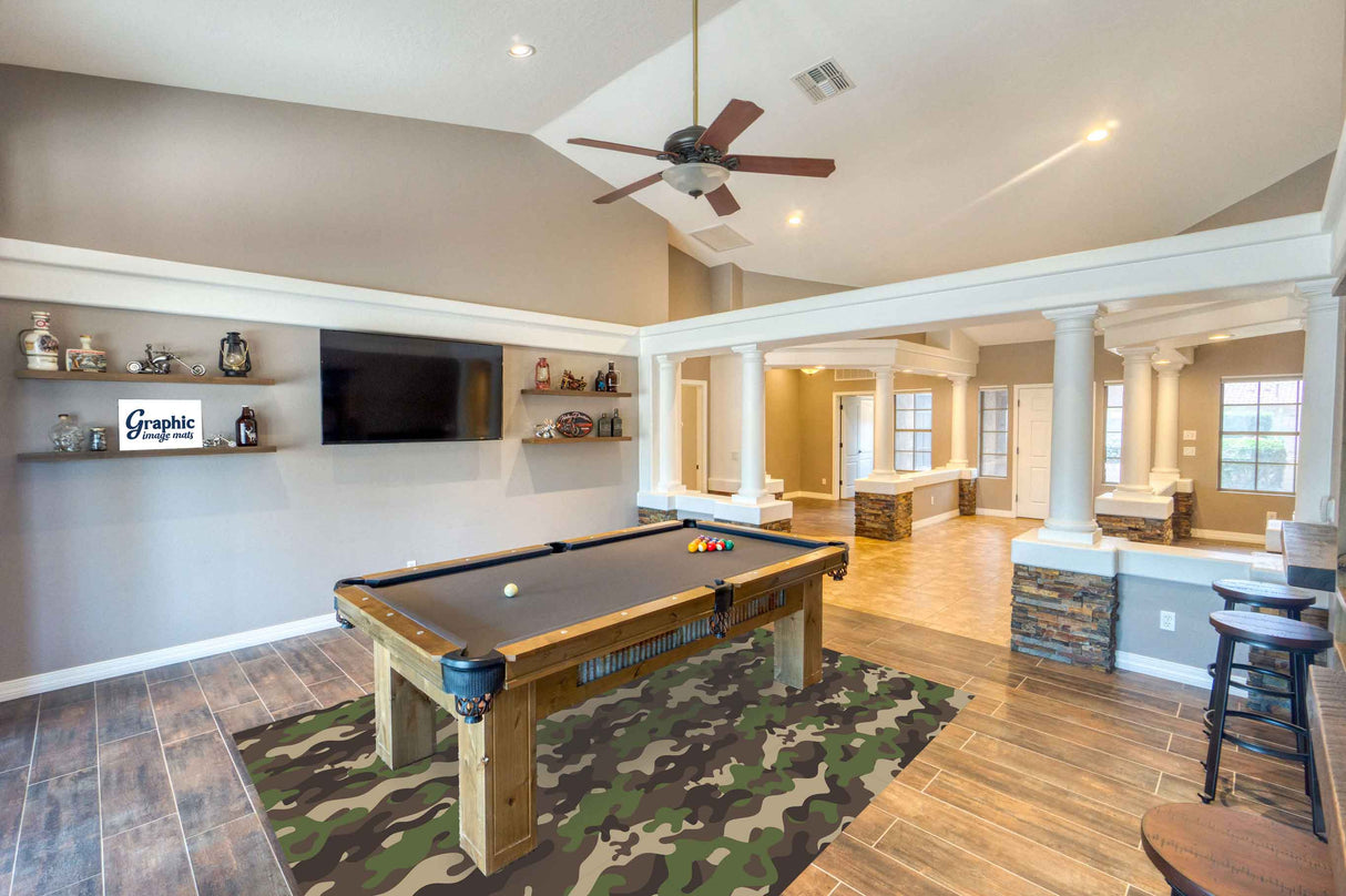 Camouflage Vinyl Mat