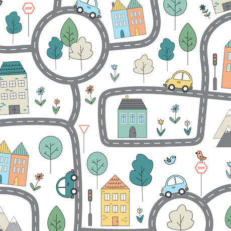 City Roads Vinyl Mat