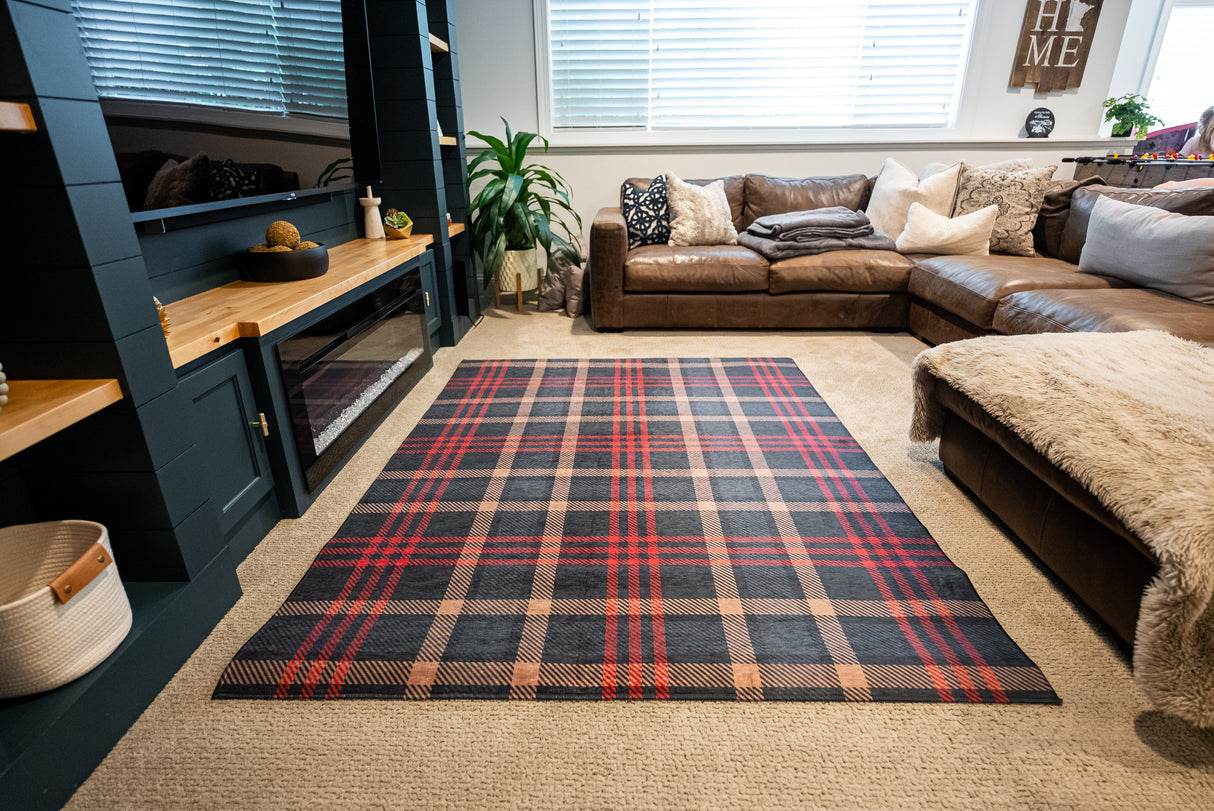 Plaid Vinyl Mat