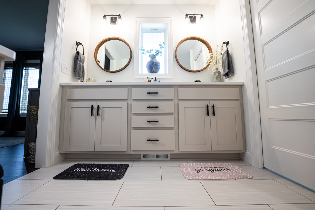 Hello Handsome Memory Foam Bath Mat