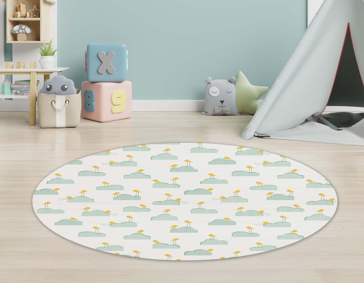 Birds on Clouds Mat (P215)