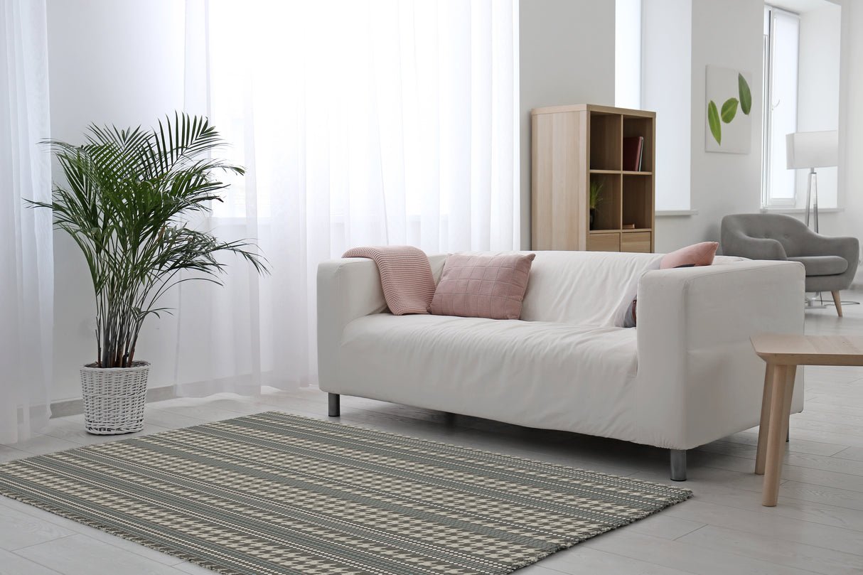 Houndstooth Stripe Mat (P933)